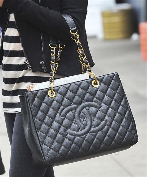 chanel gst tote bag price|chanel grand shopping totes for sale.